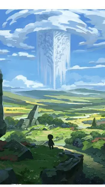 ai character: RPG Fantasy World background