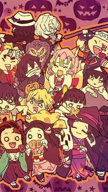 ai character: kny escape room🎃 background