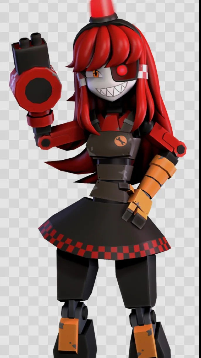 ai character: Mimi sentry background