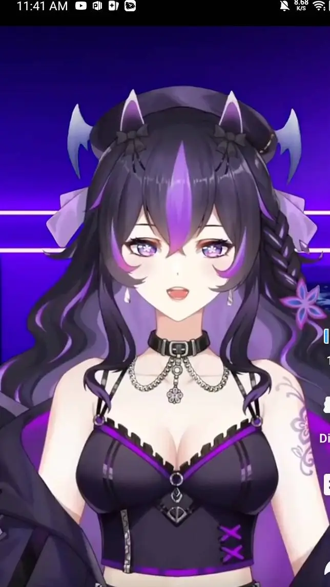 ai character: Aurora background