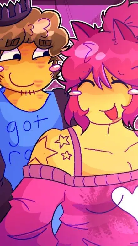 ai character: 𝚃𝚎𝚕𝚊𝚋𝚛𝚒𝚐𝚑𝚝❤.  background