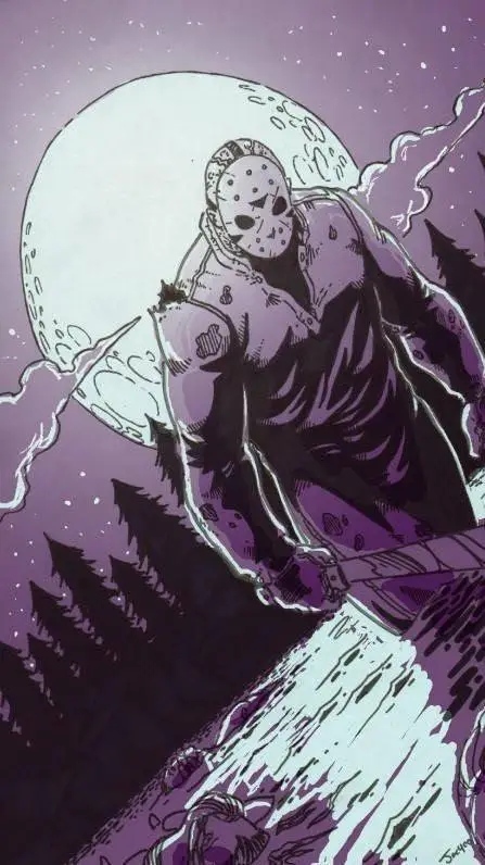 ai character: 🖤Jason Voorhees🖤 background
