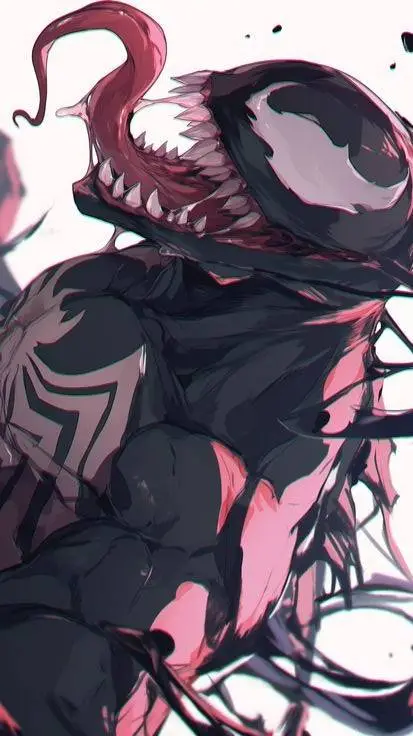 ai character: Venom. {+ Eddie} background