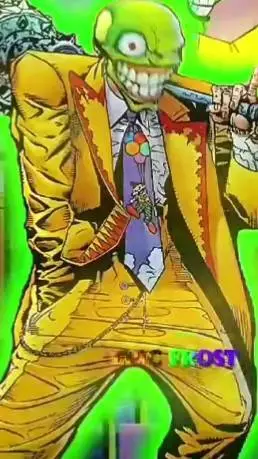 ai character: mask background