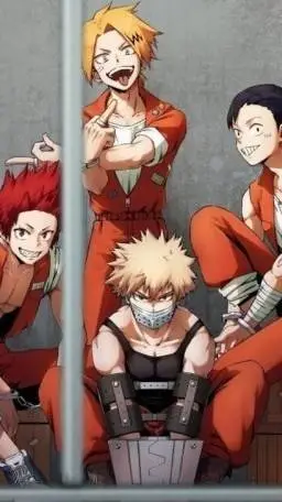 ai character: Bakusquad jail background