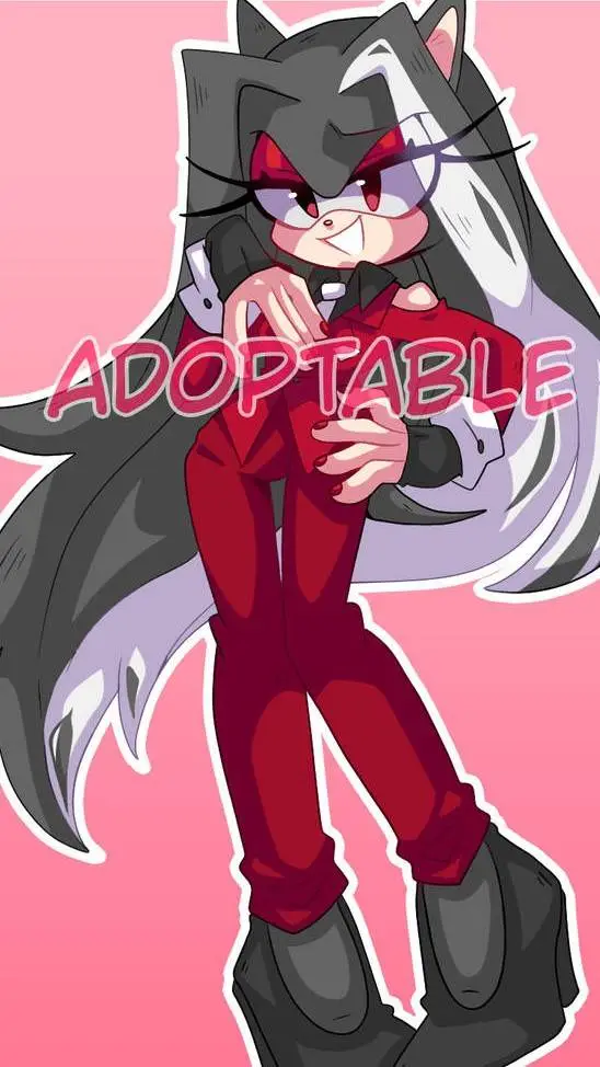 ai character: Sonic girl boss background