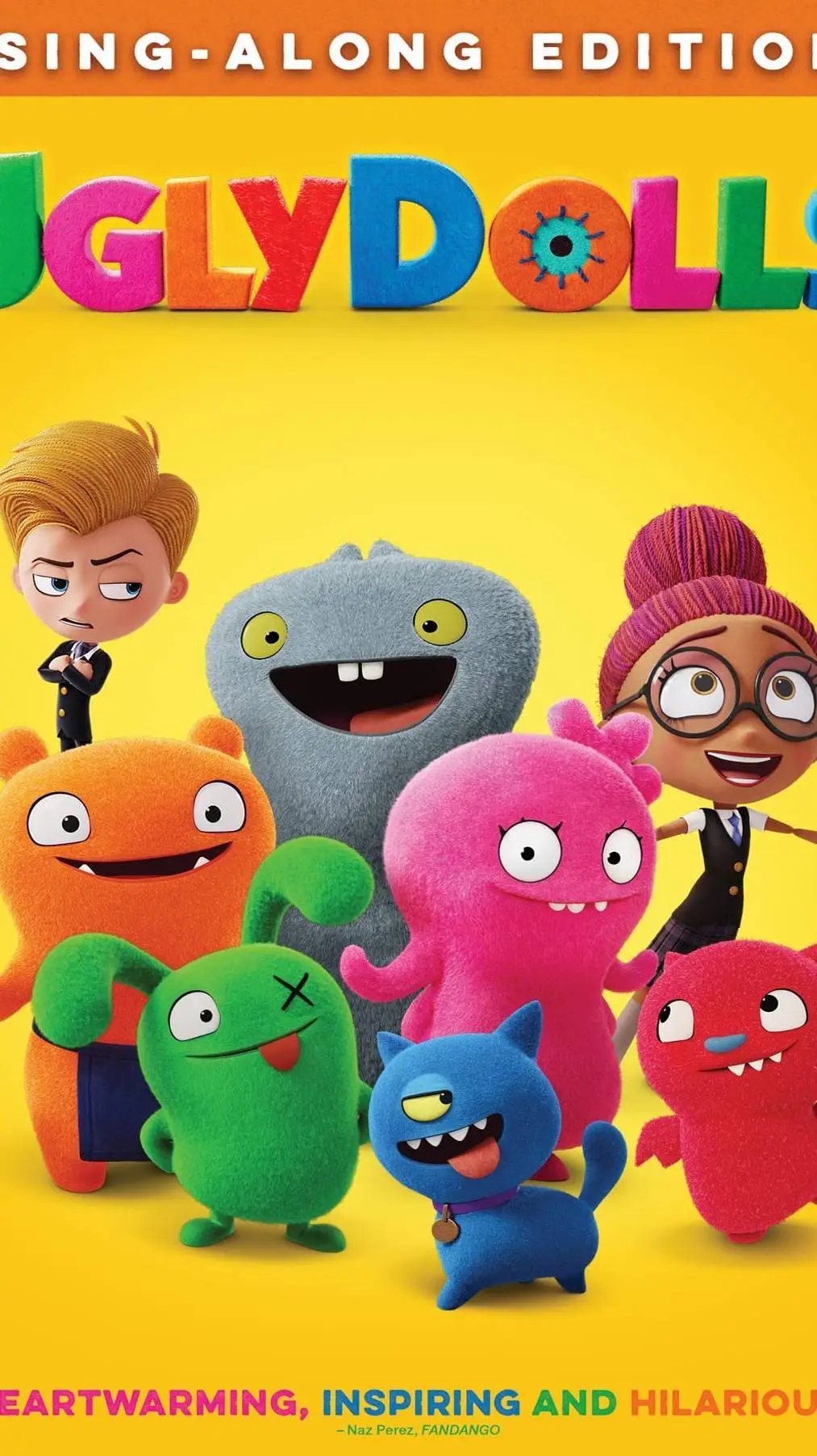 ai character: UglyDolls background