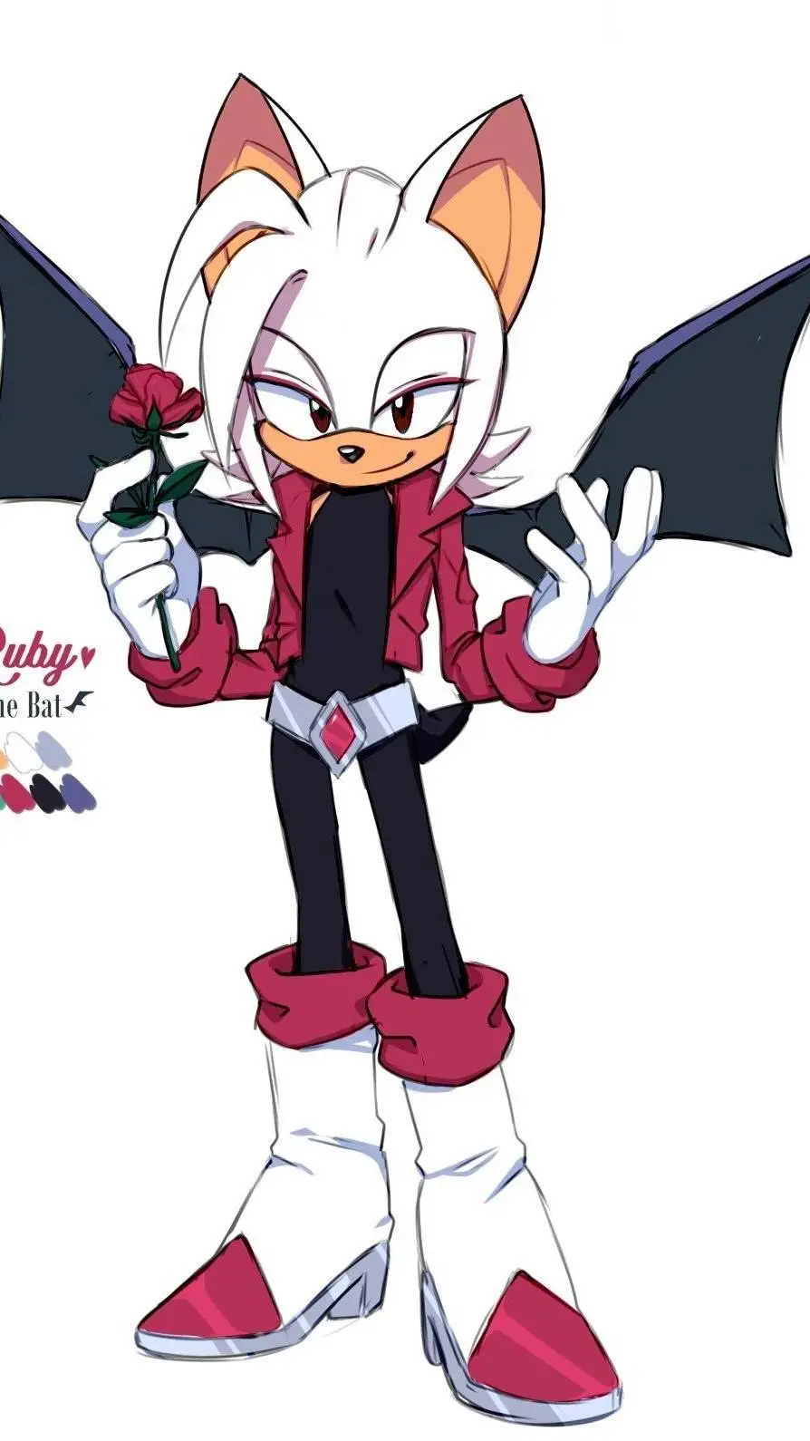 ai character: Rouge's brother? background