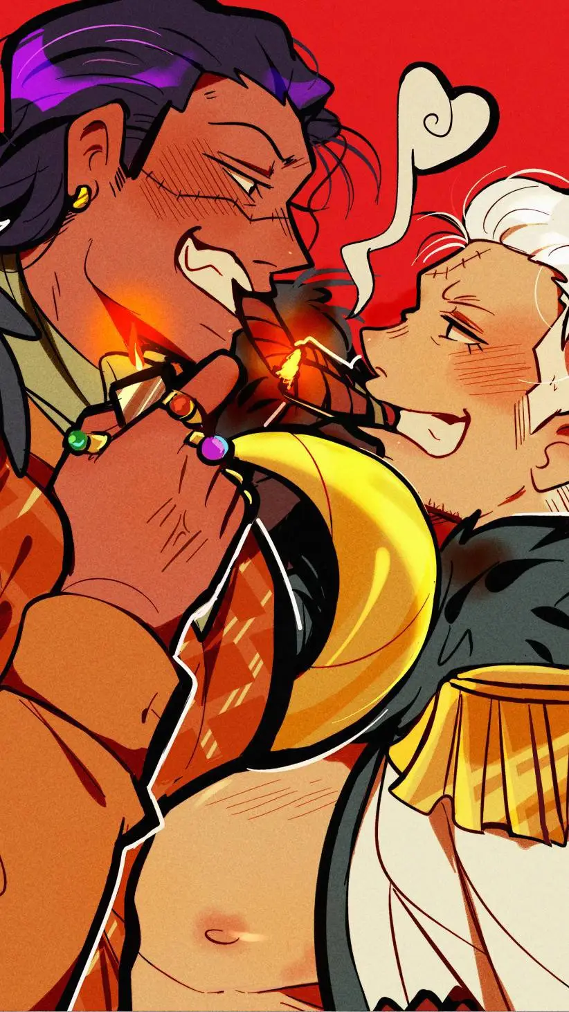 ai character: Crocsmoke❤️ background