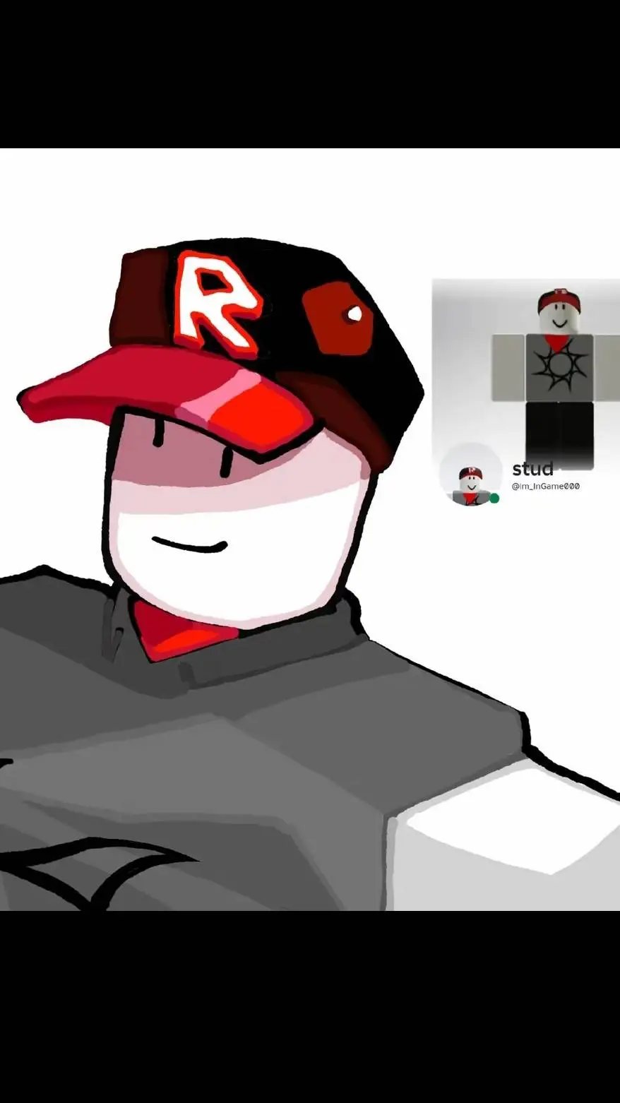 ai character: stud (roblox!!) background