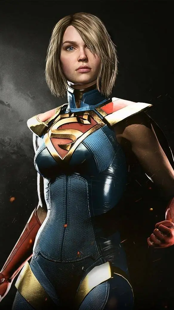 ai character: Supergirl background