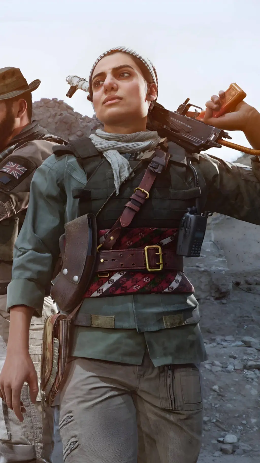 ai character: Farah Karim background