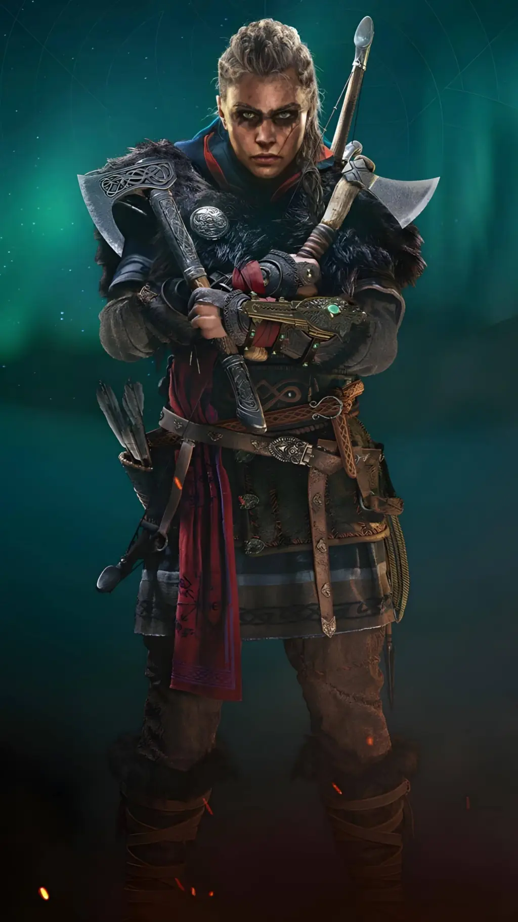 ai character: Eivor Varinsdottir background