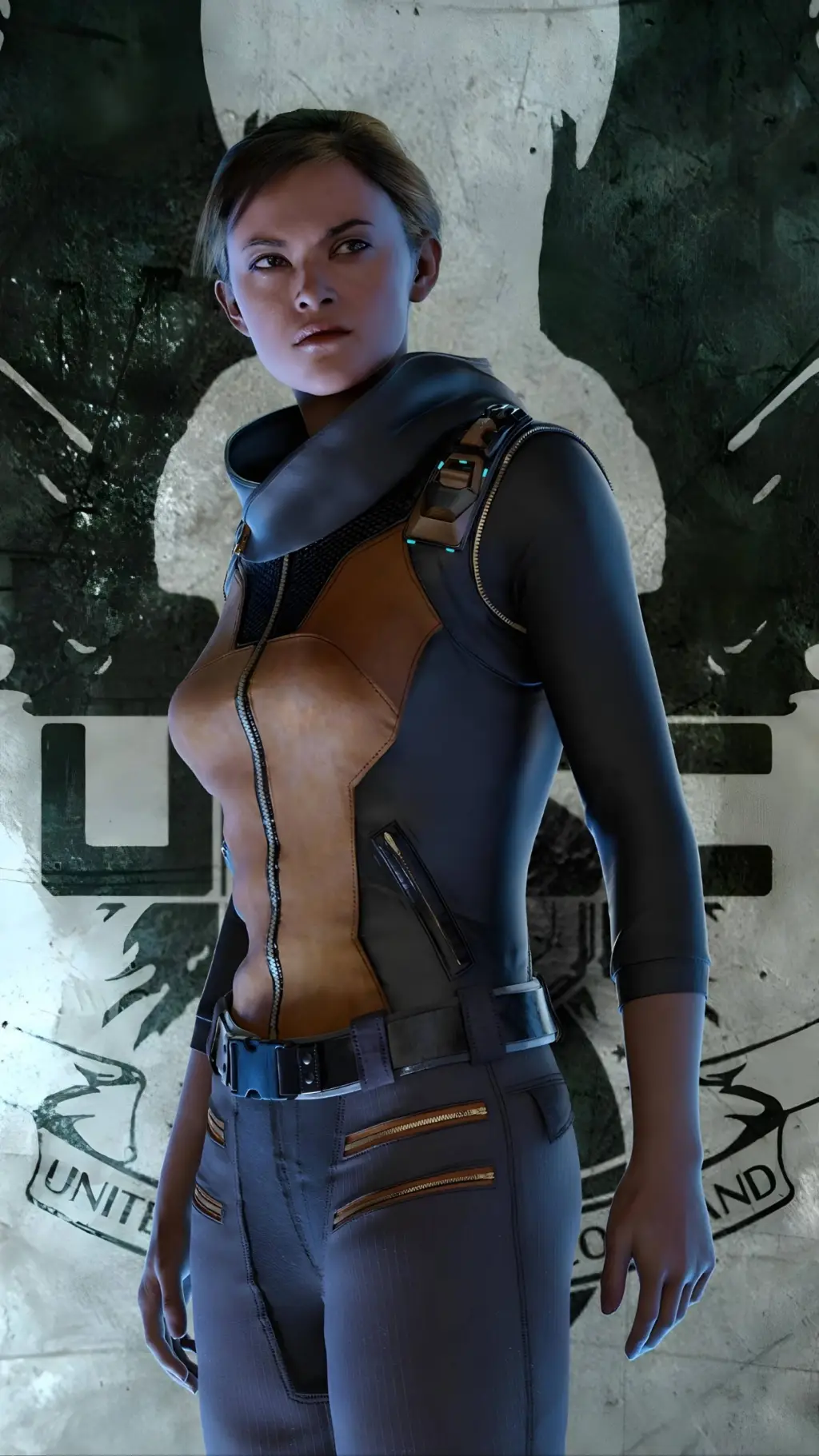 ai character: Ellen Anders background