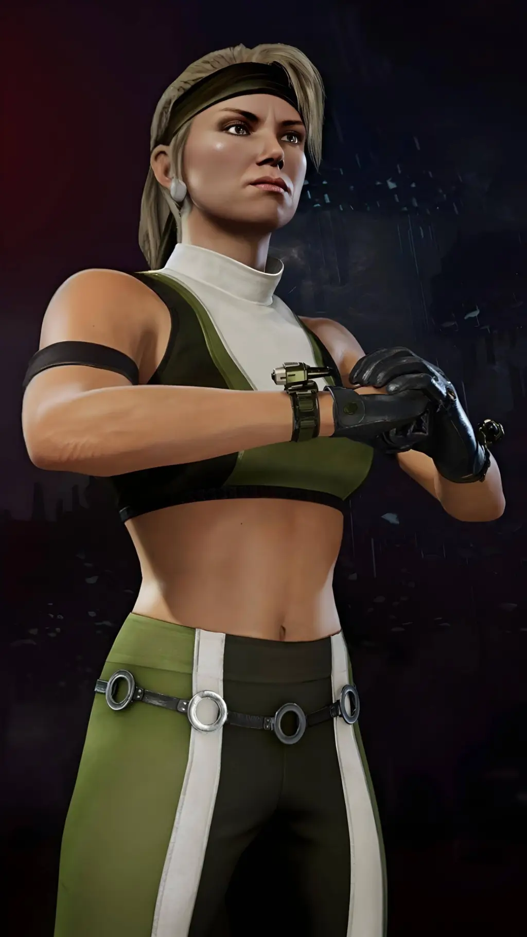 ai character: Sonya Blade background