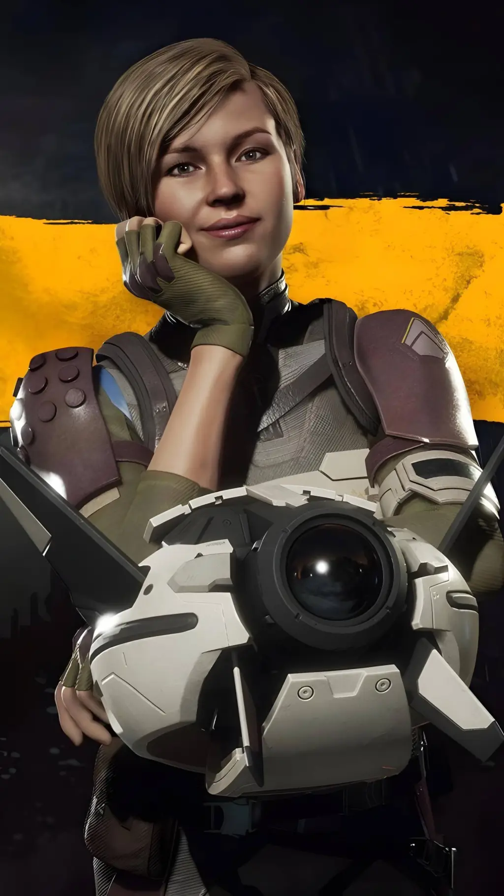 ai character: Cassandra Cage background