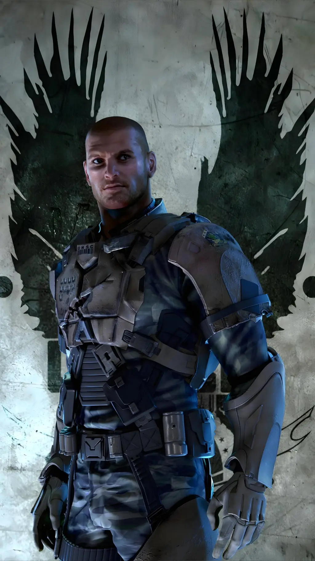 ai character: John Forge background