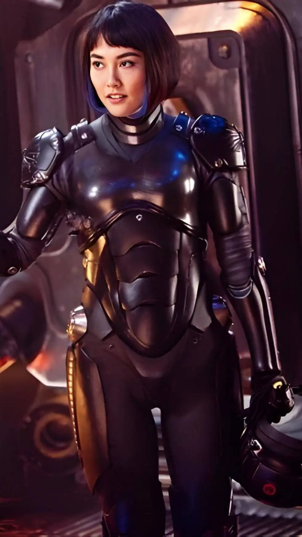 ai character: Mako Mori background