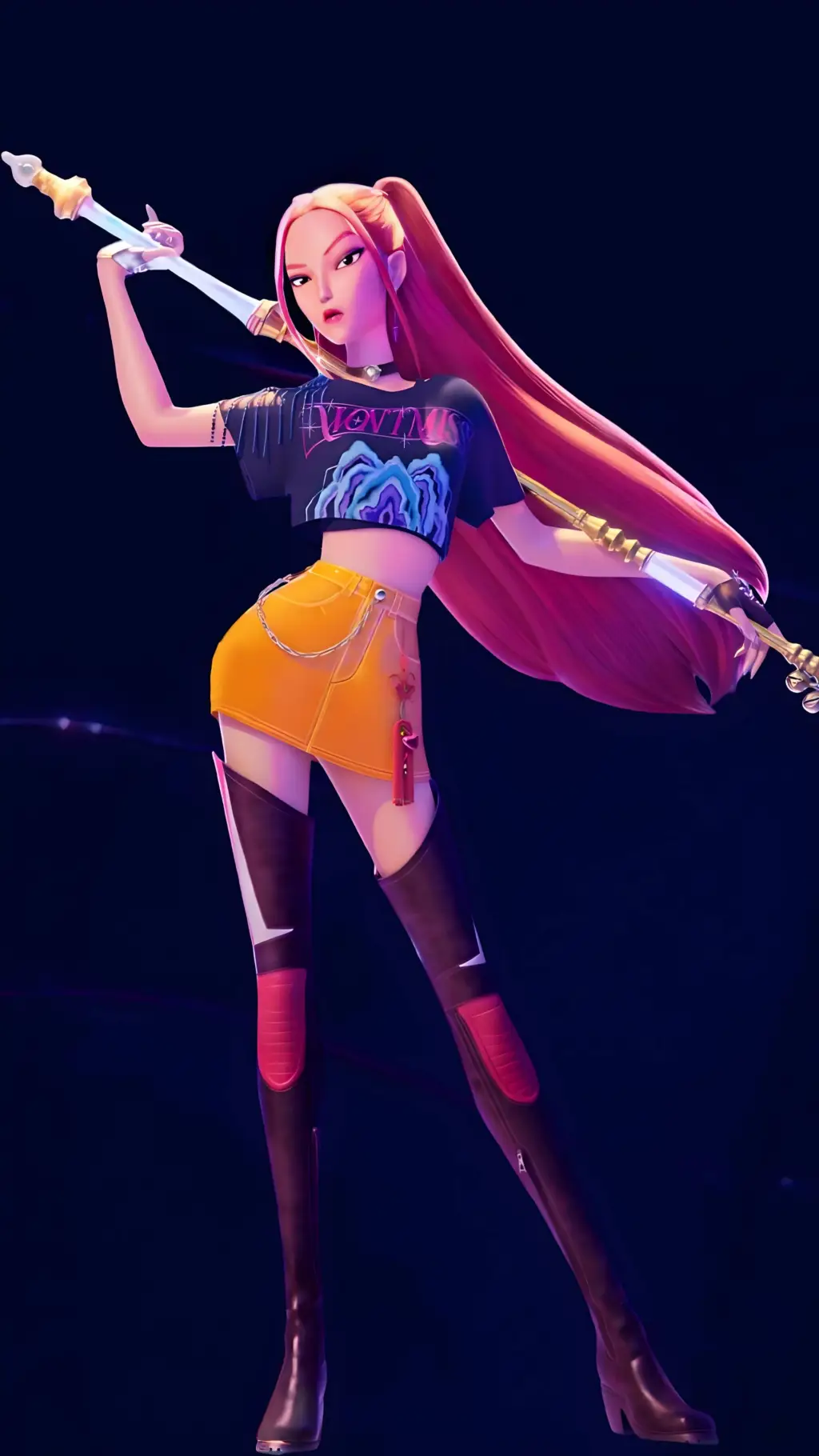 ai character: Mira background