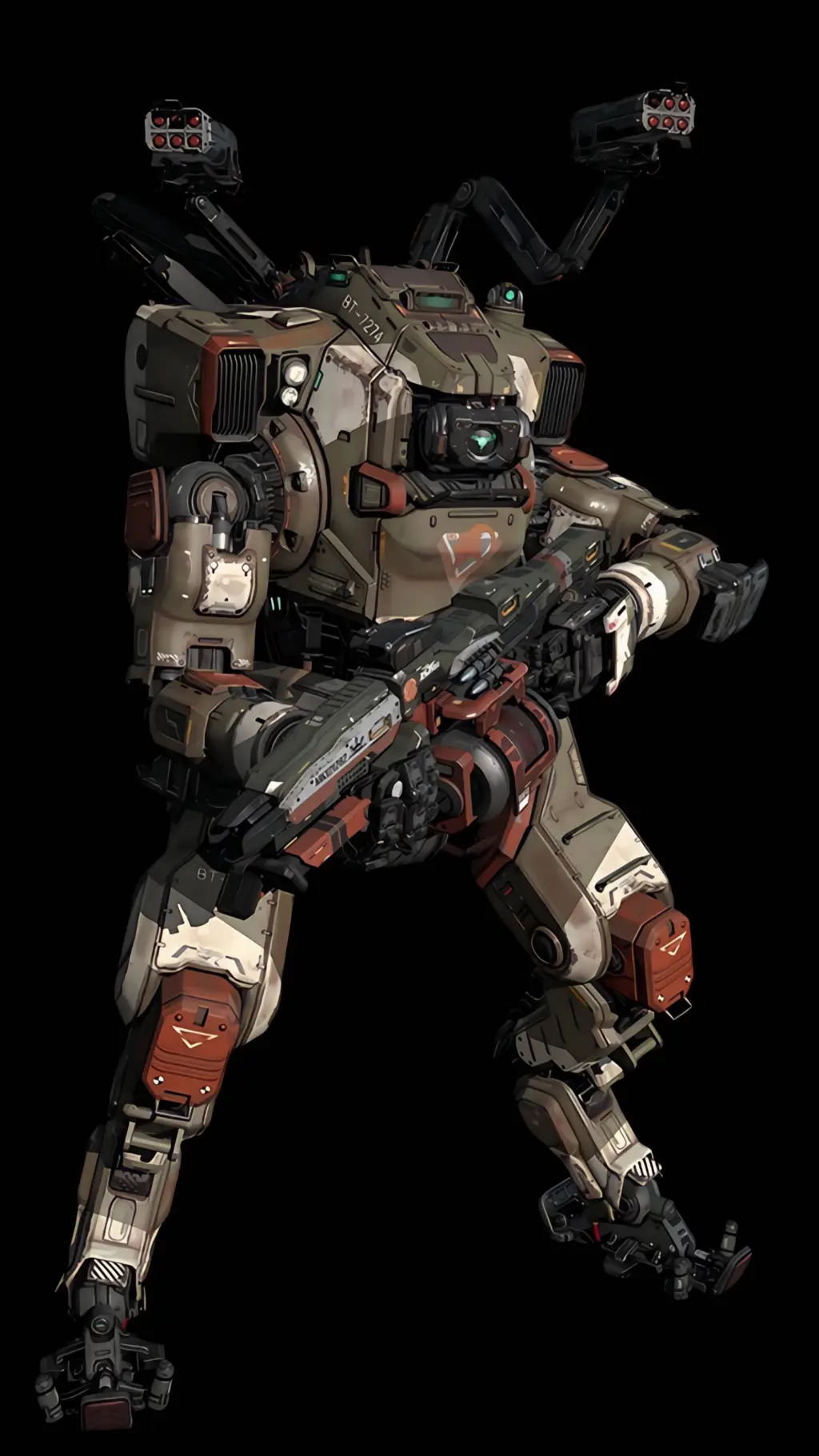 ai character: BT-7274  background