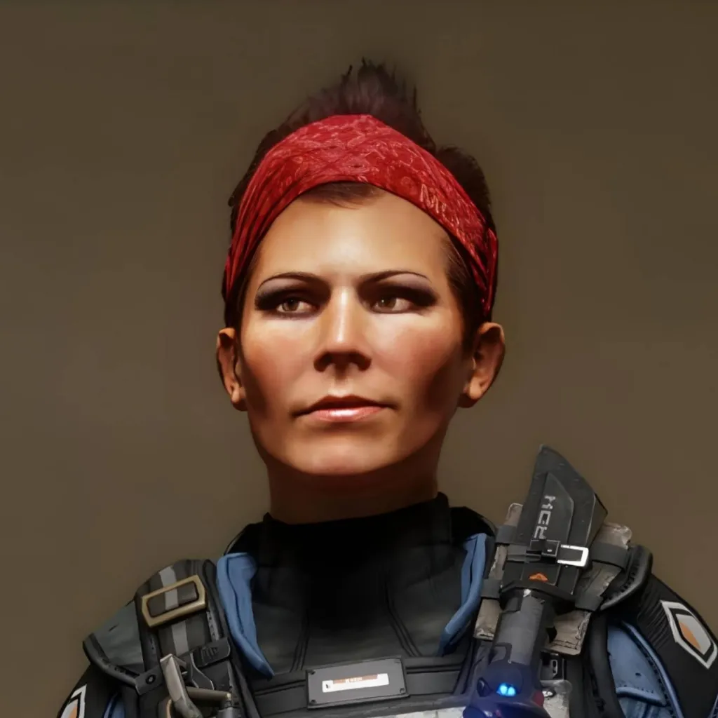 chat with ai character: Sarah Briggs (TF2)