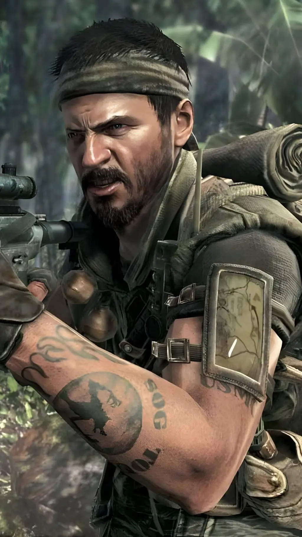 ai character: Frank Woods background