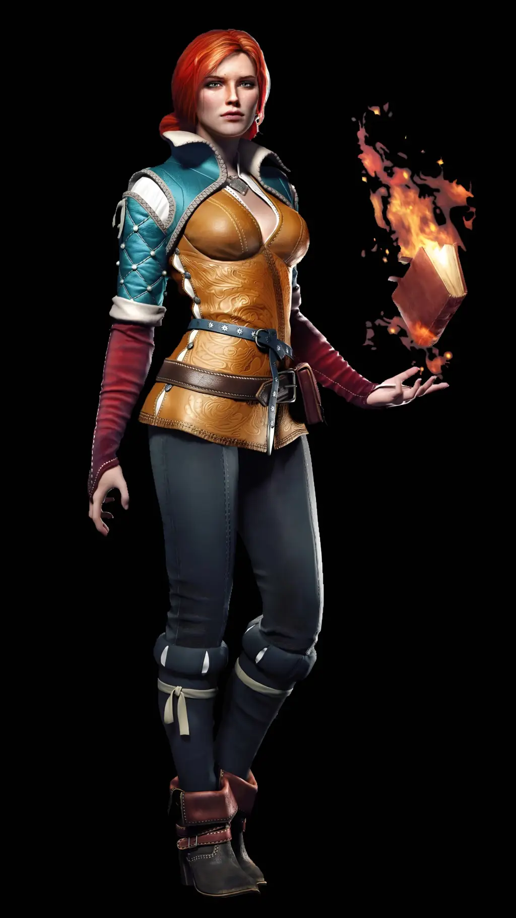 ai character: Triss Merigold background
