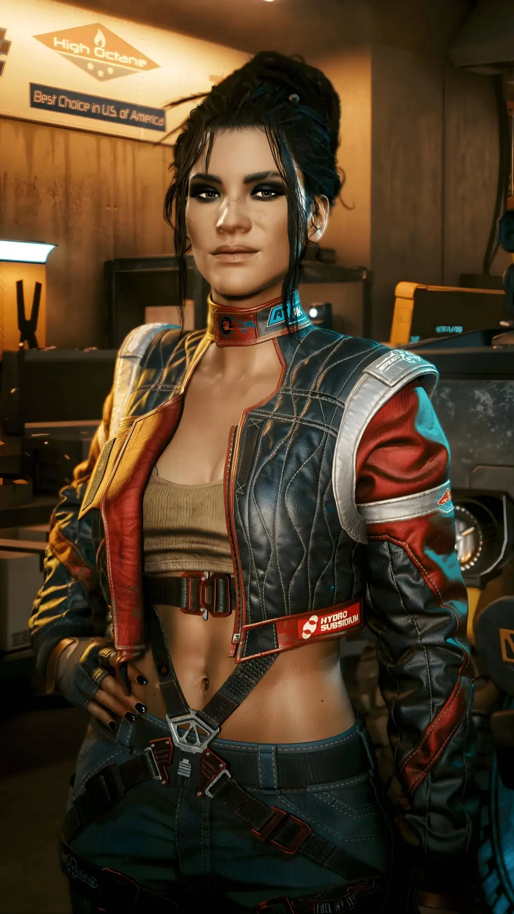 ai character: Panam Palmer background