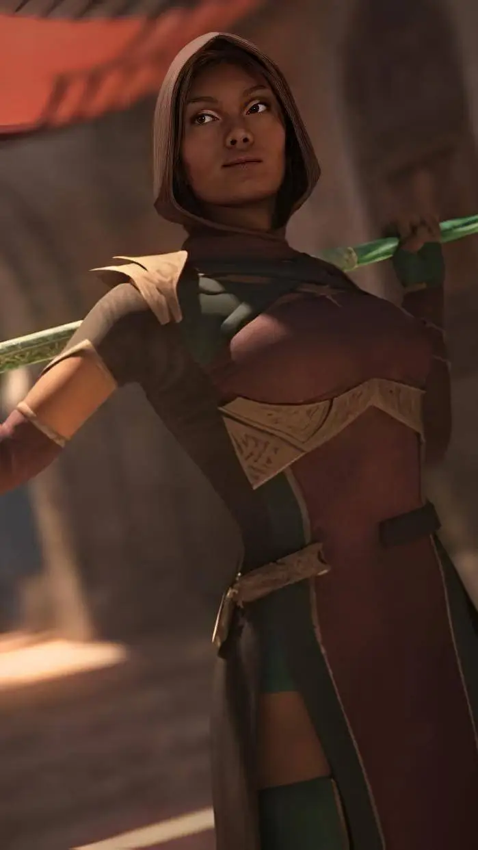 ai character: Jade (MK11) background