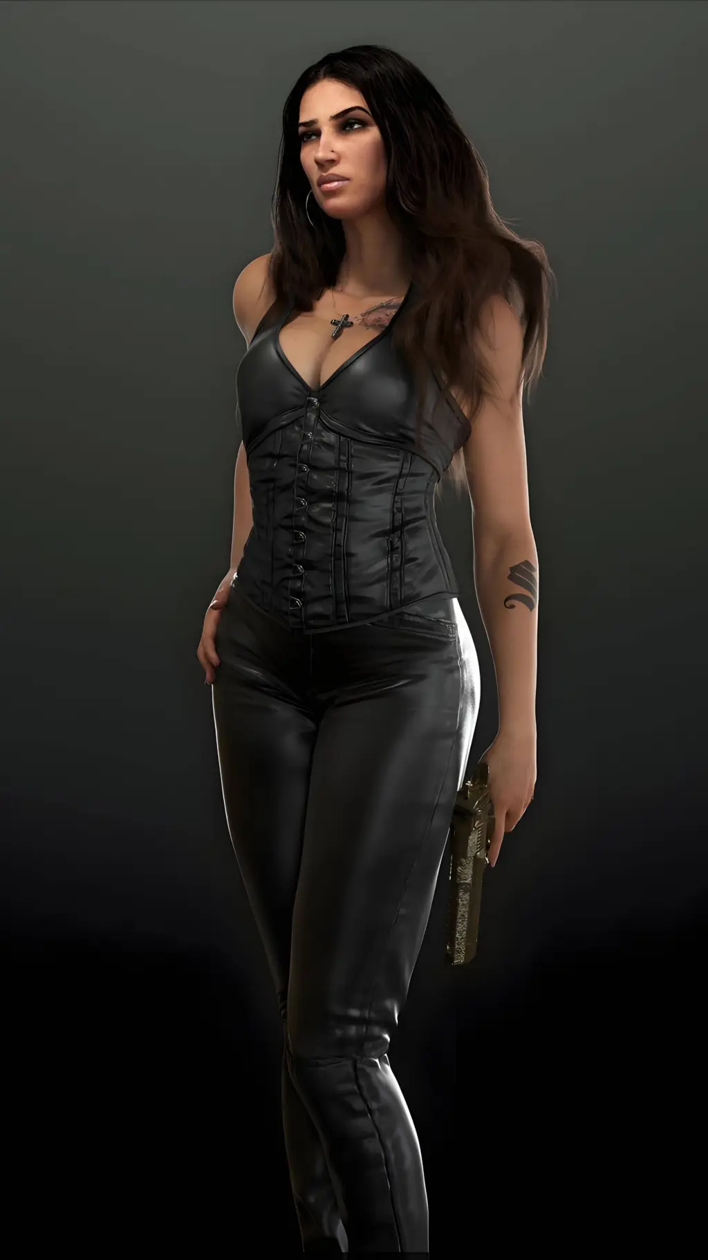 ai character: Nidia Flores background