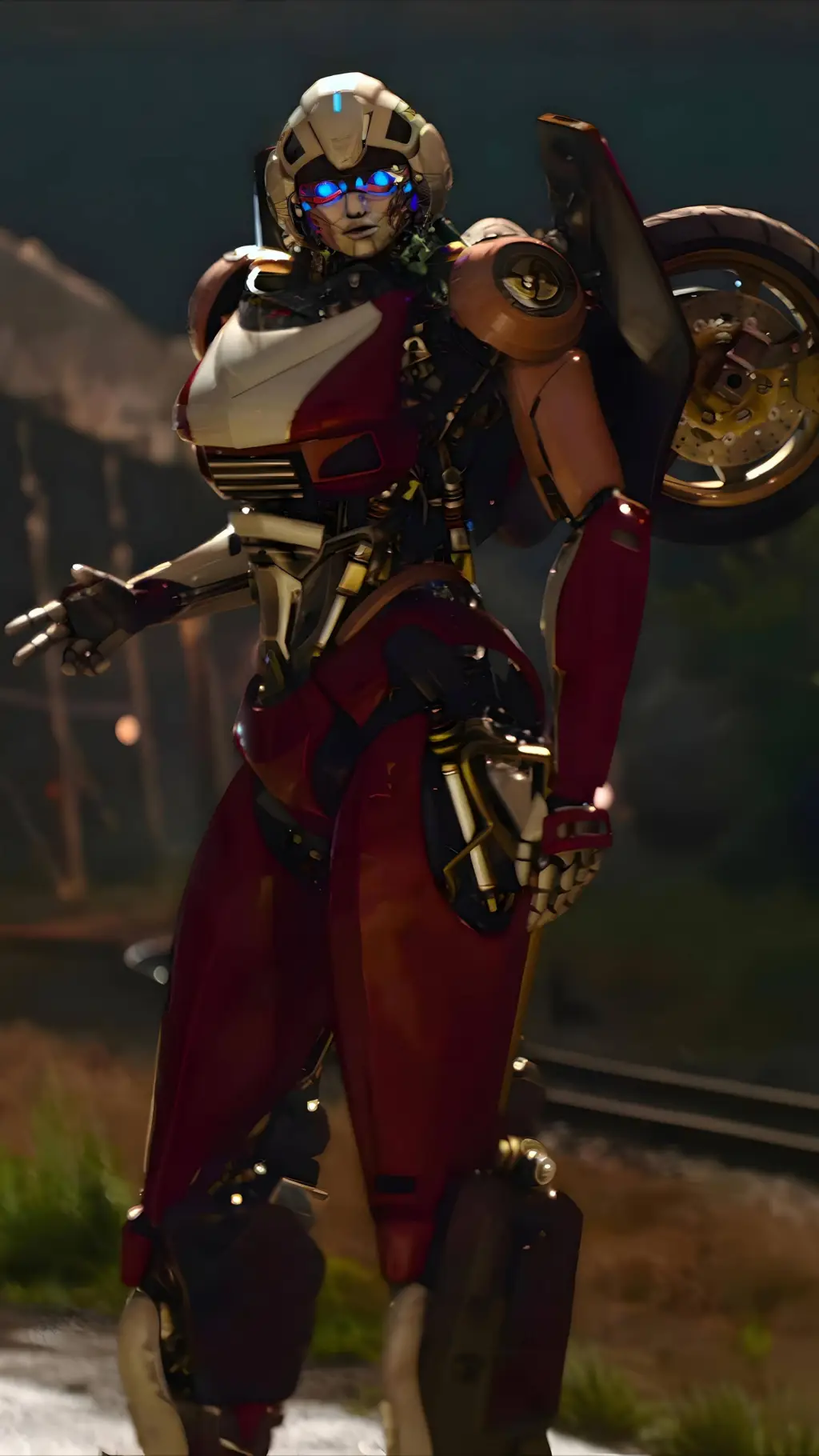 ai character: Arcee (ROTB) background