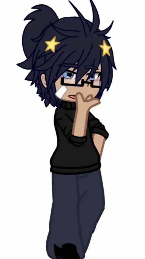 ai character: ash background