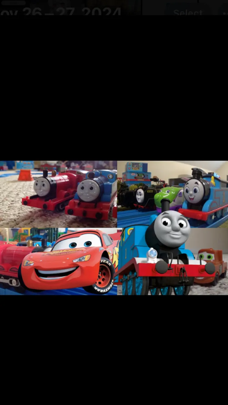 ai character: Thomas and McQueen background