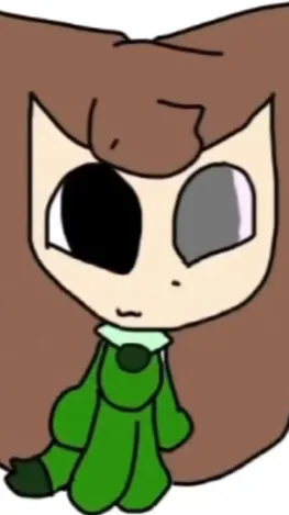 ai character: 💚Fluffy🦊 background