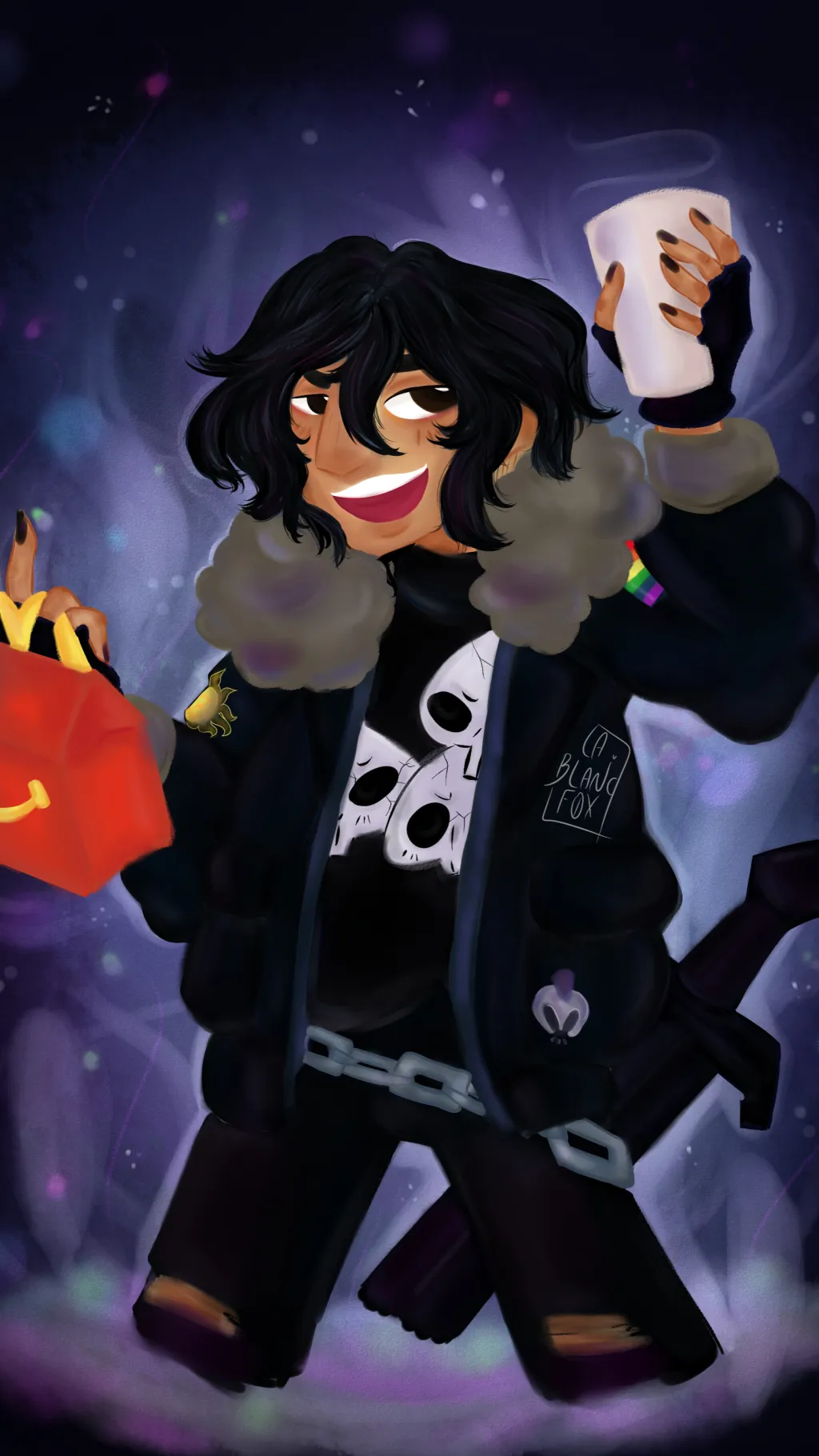 ai character: Percy background