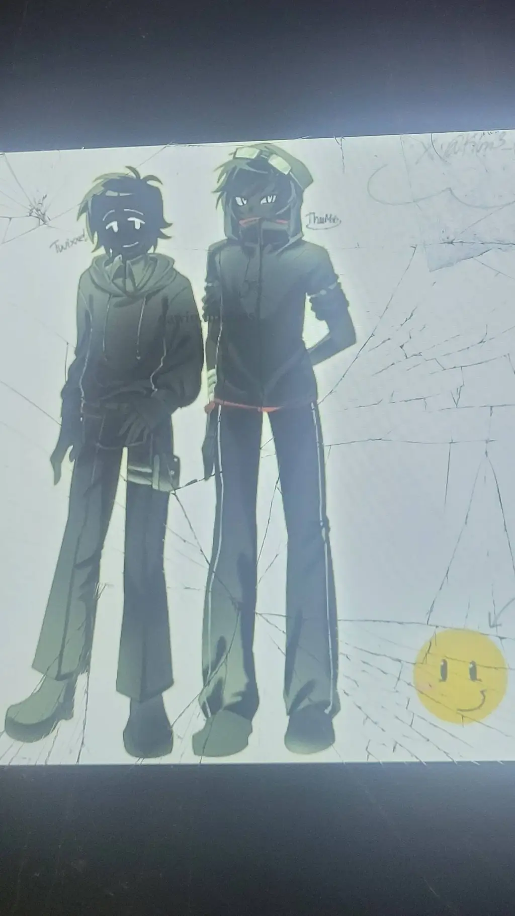 ai character: Mob,twixxel,verity background