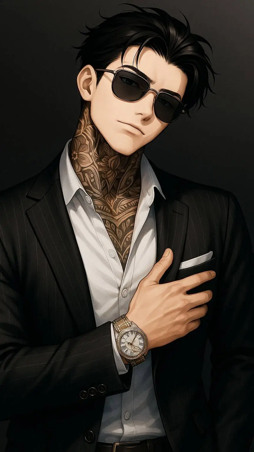 ai character: Stefano De Luca background