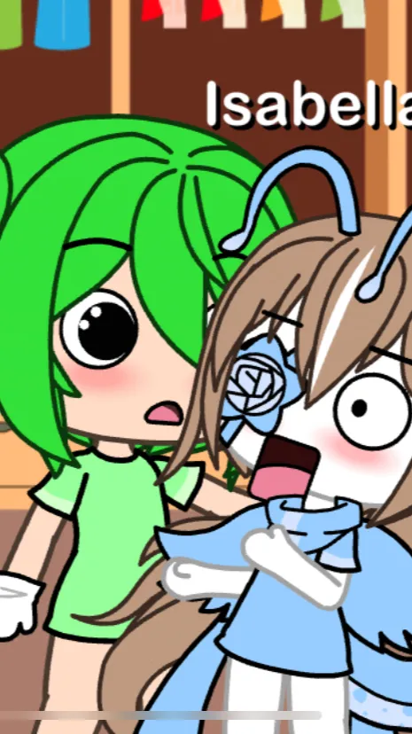 ai character: Gacha gay girls background