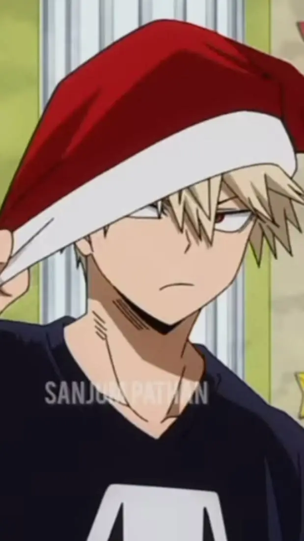 ai character: MHA CHRISTMAS 🎁🎄 background