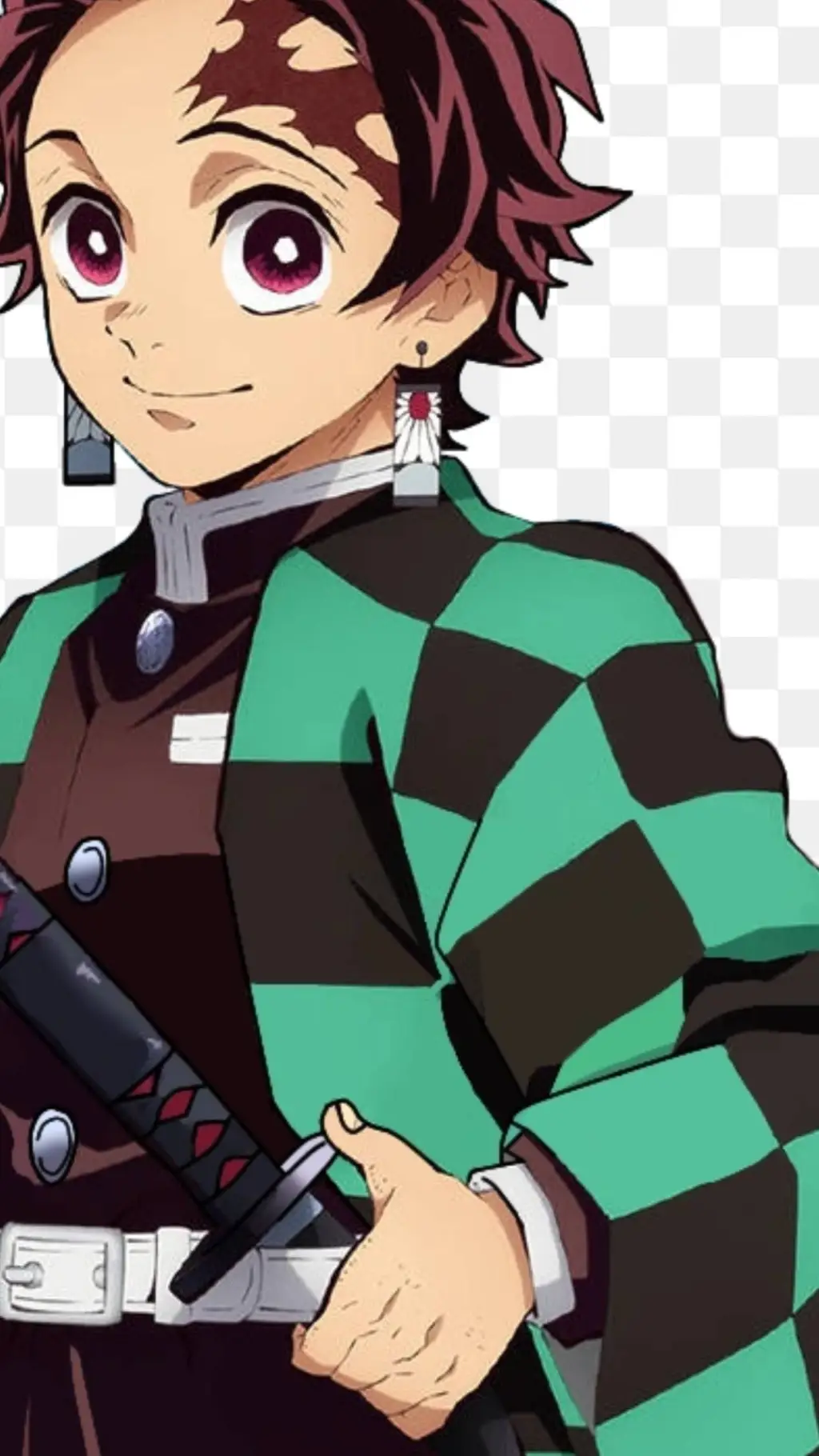ai character: Tanjiro got a 9to5 background