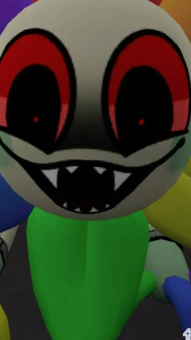 ai character: Dandys world 🌎 ✨️ background