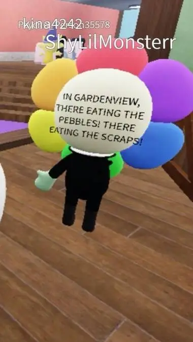 ai character: Dandy world Mains  background