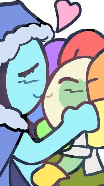 ai character: MoonFlower✨️🌍🌙🌸 background