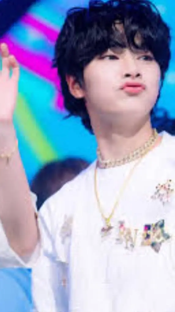 ai character: jeongin from skz background