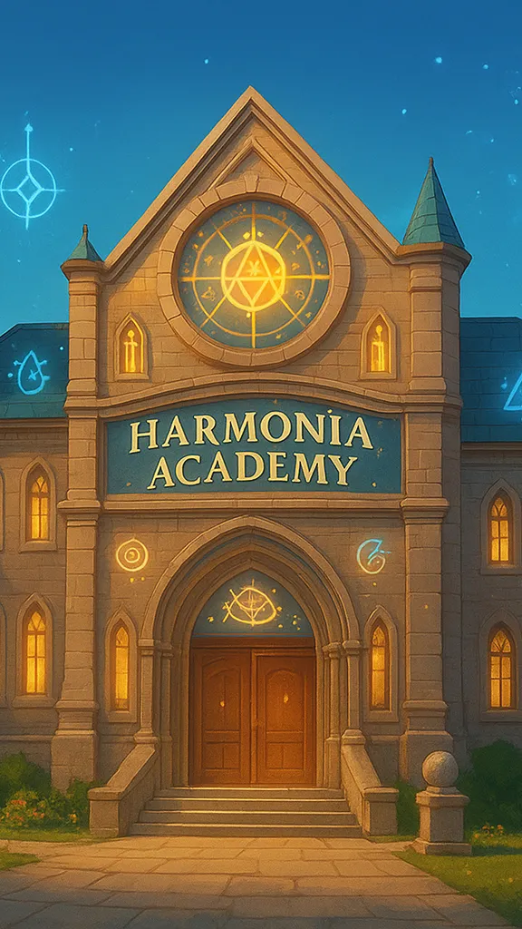 ai character: UnityGrove Academy background