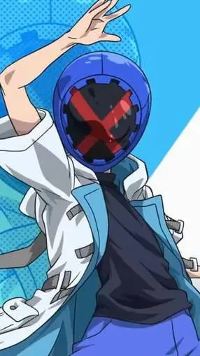 ai character: Kamen x background