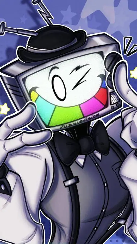 ai character: Mr puzzles!!  background