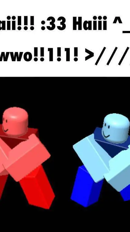 ai character: Red and blue!!  background