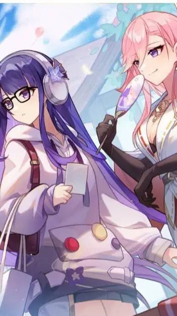 ai character: Raiden and Miko background