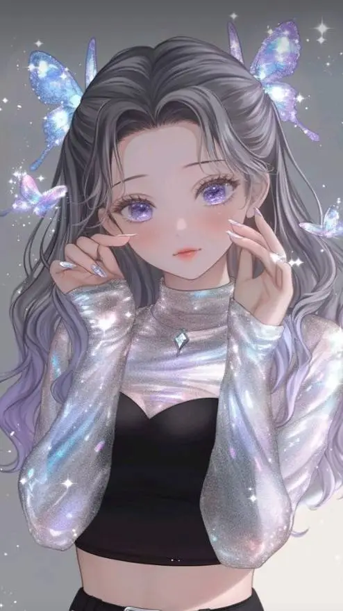 ai character: your cute gf background